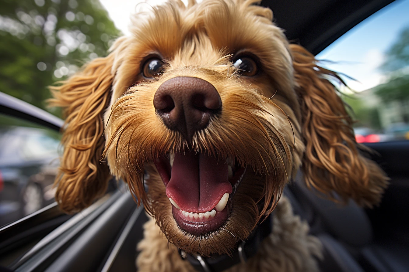 Mercedes-Benz GLC Dog Car Seat for Cockapoos