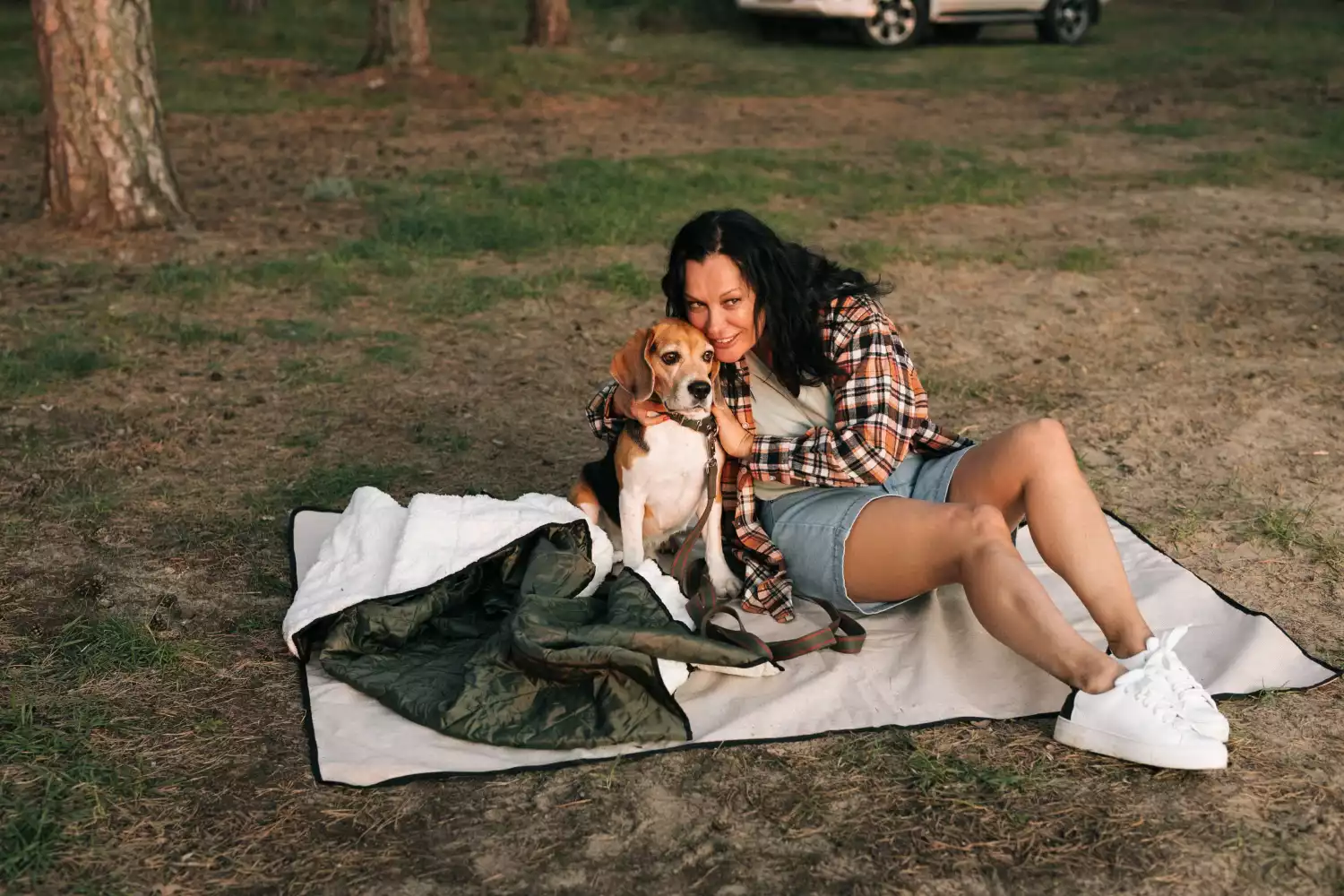 waterproof roll-up picnic blanket